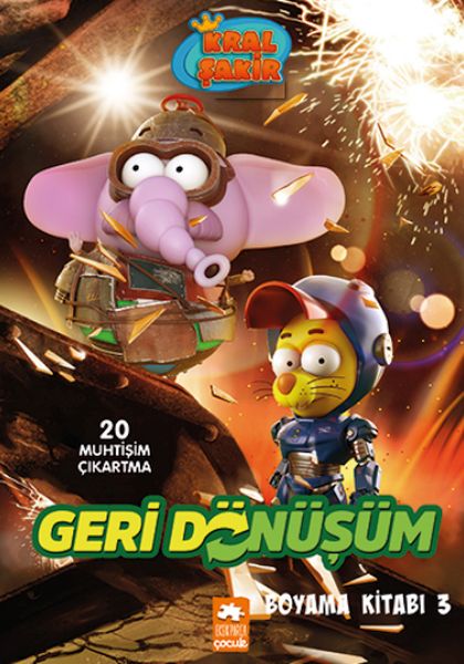 König Shakir Recycling-Malbuch 3