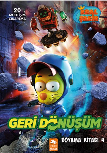 König Shakir Recycling-Malbuch 4