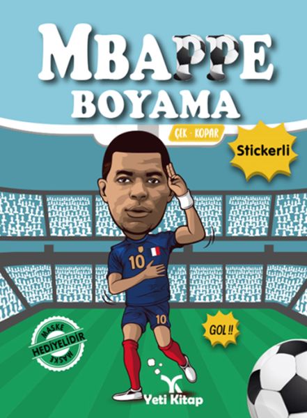 Mbappé Malbuch