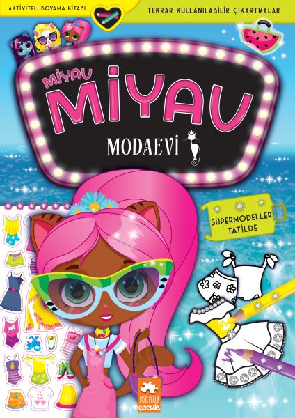 Mala Modayê ya Meow Meow - Supermodel di betlaneyê de ne