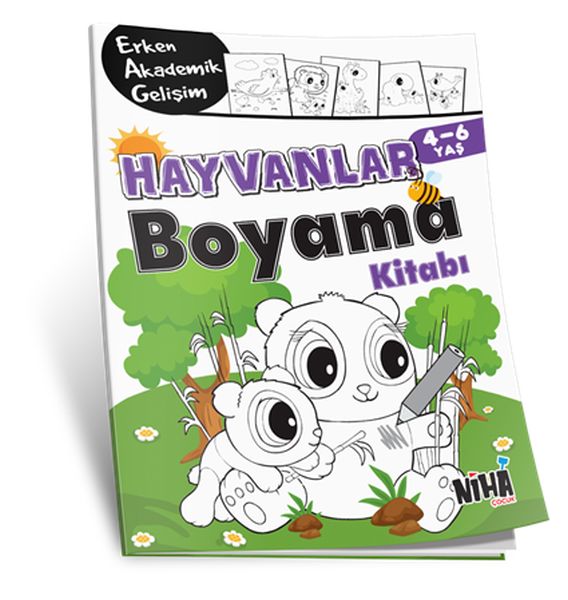 Pirtûka Rengkirina Heywanan a EAG ji bo 4-6 salan