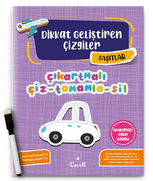 Dikkat Geliştiren Çizgiler – Taşıtlar