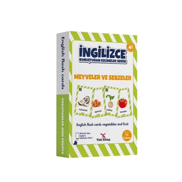 Englische Karteikarten – Obst und Gemüse
