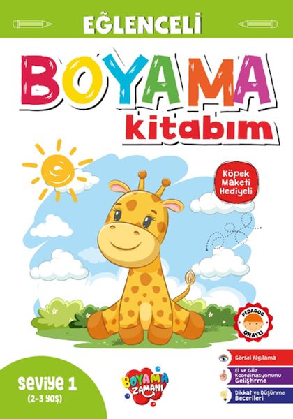 Eğlenceli Boyama – Seviye 1 (2-3 Yaş)