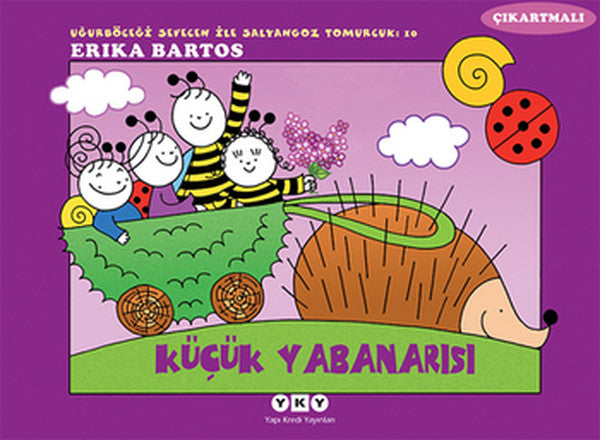Uğurböceği Sevecen ile Salyangoz Tomurcuk 10 - Küçük Yabanarısı