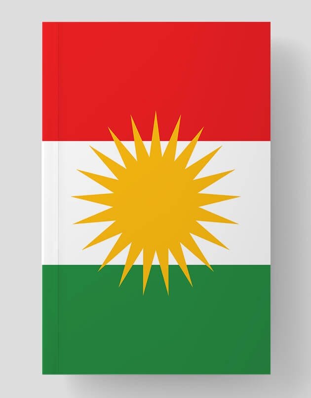 Ala Kurdistanê/Kurdistan Flagge