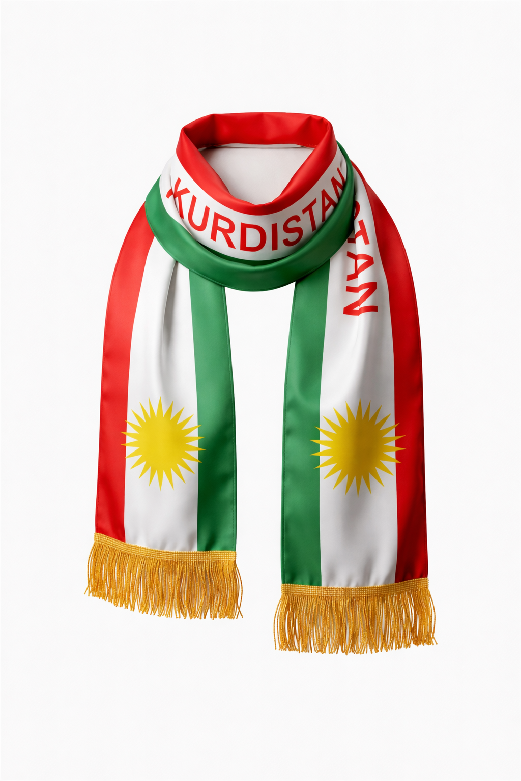 Şalgerdana Kurdistan/Kurdistan Schal mit Flagge
