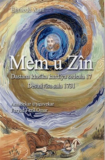 Mem u Zîn (Nordkurdisch/Kurmancî) in lateinisch-kurdischer Schrift